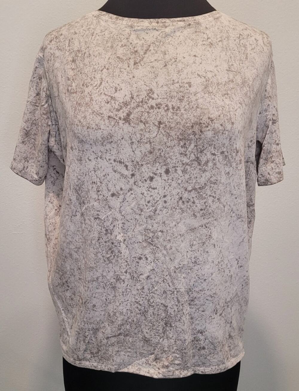 Lululemon Back In Action Vitasea Tee White Opal M Athleisure Active